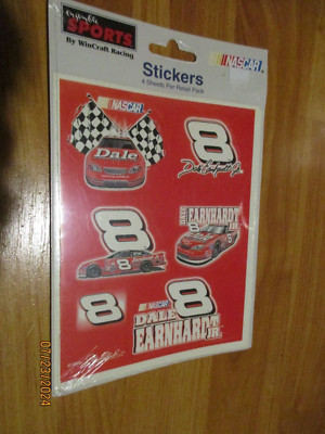 Vintage Ensemble Stickers Nascar Dale Earnhardt Jr 4 Sheets Stickers ...
