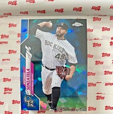 2020 TOPPS CHROME UPDATE SAPPHIRE CARD #U-40 ROCKIES ANTONIO SENZATELA