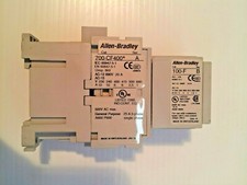ALLEN BRADLEY - 700-CF400 Ser A CONTACTOR W/ RELAY 100F 25a 3 Phase