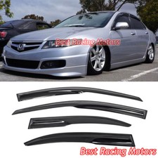 For 2004-2008 Acura TSX 4dr Mu-gen Style Side Window Visors