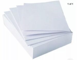 20lb 92 Bright 500 Shts Paper Copy & Multipurpose Paper 8.5 X 11 Letter Size