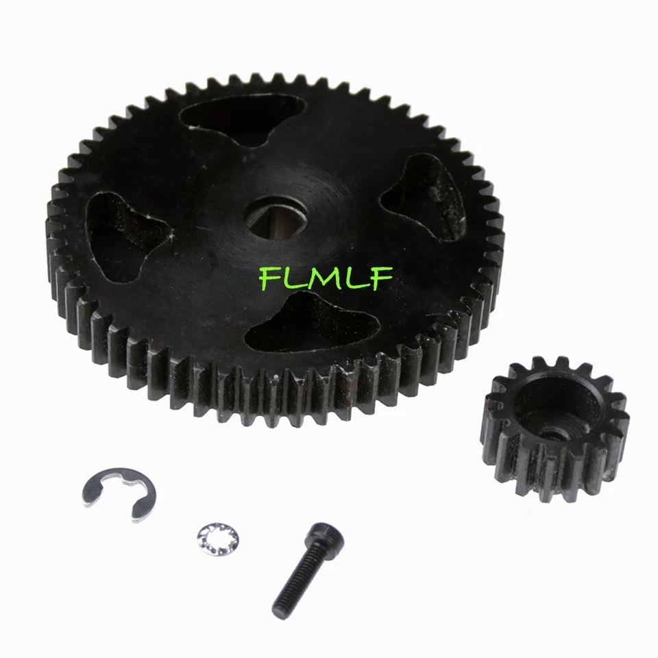 58T 16T High Speed Racing Spur Gear in US for 1/5 RC HPI Rovan Baja 5B SS 5T 5SC - Image 4 of 4
