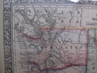 Mitchell Antique Hand Colored Map Oregon Washington Idaho Montana Seattle 1860 — photo 2