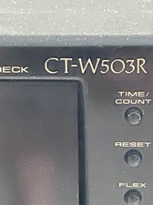Pioneer CT-W503R Stereo Cassette Deck Double Auto Reverse only Deck II