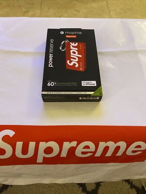 Supreme Mophie Power Reserve Keychain Red S/S15 DS/BNIB VERY RARE