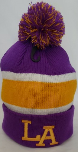 Los Angeles Purple White and Gold 