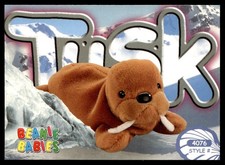 1999 Beanie Babies 2nd Edition Series 4 Tusk the Walrus  150