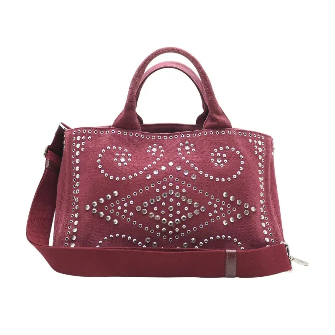 PRADA Canapa Tote Red Bags & Handbags for Women for sale | eBay