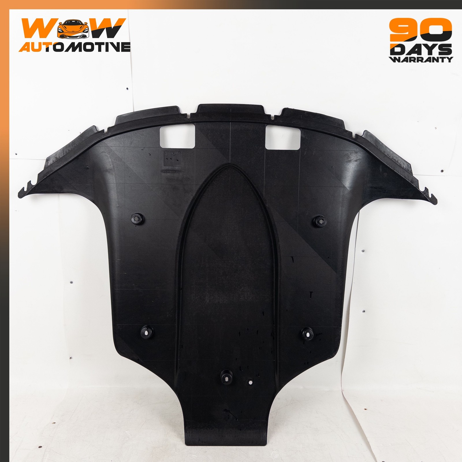 04-10 BENTLEY CONTINENTAL GT UNDERBODY SPLASH SHIELD GUARD COVER BLACK OEM