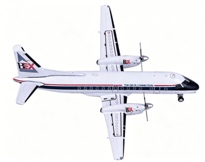 1:400 GeminiJets N749BA Business Express Saab340A Diecast Aircraft Plane Model