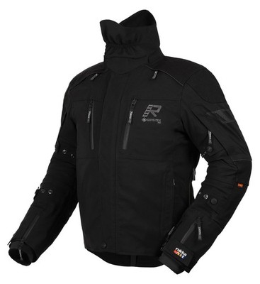 Rukka Flexo-R Gore-Tex Pro 3L Herren Motorrad Jacke Gr. 56 - Schwarz Schwarz