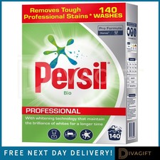 PERSIL BIO PRO FORMULA PROFESSIONAL BIOLOGICAL SOAP POWDER 140 WASHES 8.4KG NEW