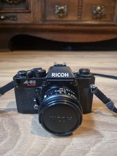 Ricoh A-50 Super Camera Body And 50mm F/2 Rikenon Lens