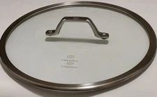 Calphalon Classic 5005 Tempered 12" Glass Stainless Steel Lid for 5 Qt Sauté Pan