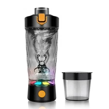 Electric Protein Shaker Bottle Rechargeable Portable Vortex Mixer BPA Free