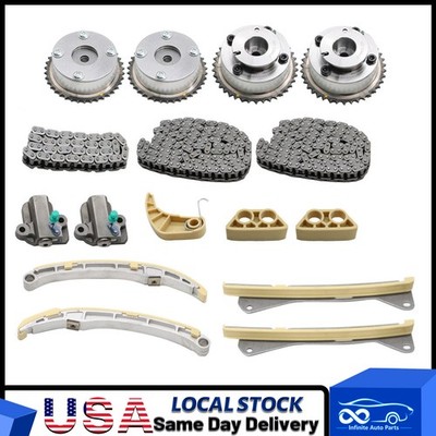 Timing Chain W/VVT Kit Fits For Sorento Hyundai Azera Santa Fe Palisade 3.3/3.8L