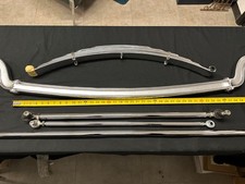 Ford Chrome Front End Drop I Beam Axle Chrome Spring Steering Arm 3