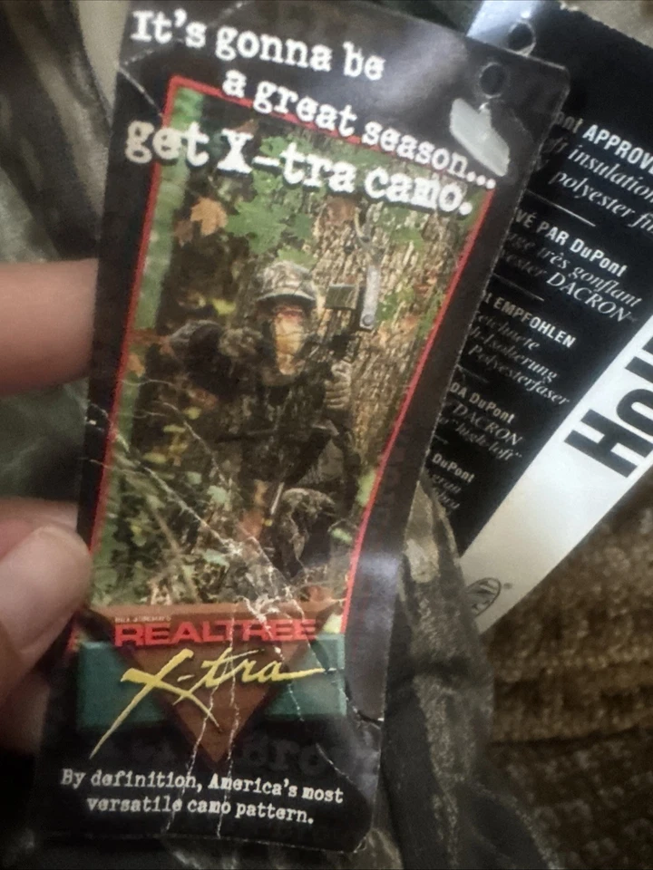 Vtg NWT Liberty Rugged Outdoor Gear Men's Real Tree XL T Camo Coveralls Hunting - Image 3 of 4