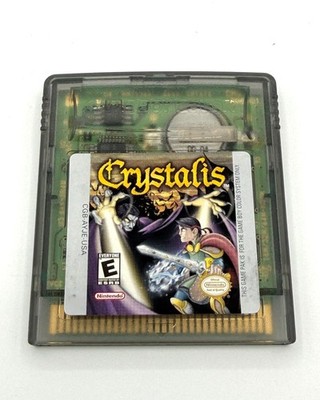 Crystalis Game Boy Color Nintendo SNK Authentic Tested Working Used