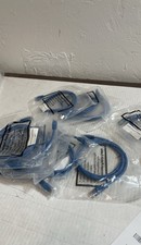 Cat5e Ethernet Network Cables 4FT Blue RJ45 Lot Of 10