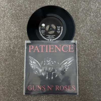 GUNS N ROSES - Patience / Rocket Queen - GERMAN PRESS - 7'' Vinyl Single - 1988