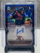 Angel Genao Bowman Chrome 2023 Blue /150 #39 Auto