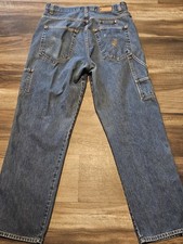 Vintage Y2K Rocawear Baggy Jeans 34X 34 Hip Hop Skate Denim Streetwear