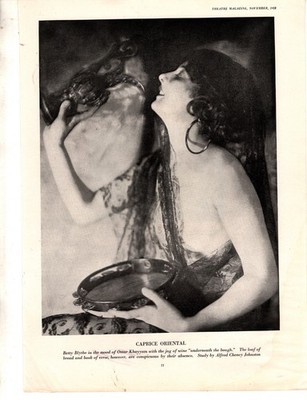 1923 Theatre - Caprice Oriental Original print