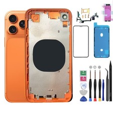 DIY Housing For iPhone XR to 17 Pro with Repair Tool Kit Orange