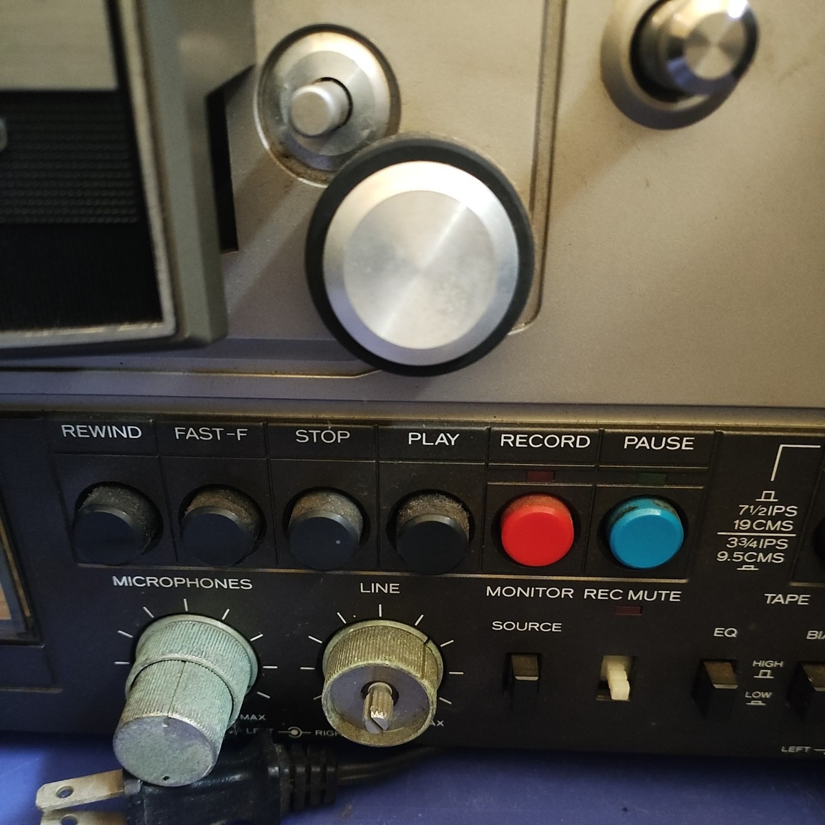 Realistic TR-3000 Three Motor Three Head Reel to Reel Tape Deck 14