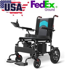 Foldable Electric Power Mobility Wheelchair Lightweight All Terrain Wheel Chair