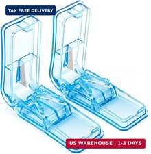 2PCS Pill Cutter, Professional Pill Splitter for Cutting Small Pills or Large Pi