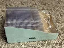 31 Pc. ONN DVD/CD Storage Cases