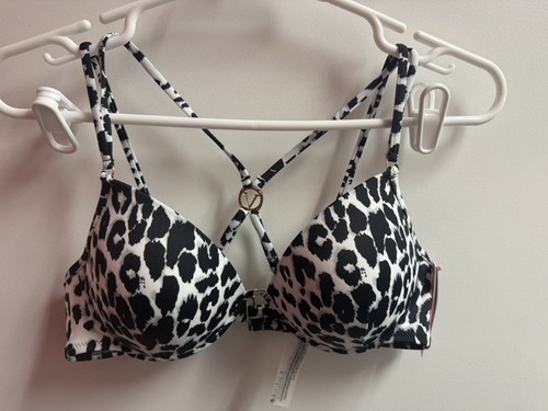 Victoria’s Secret Swimsuit bikini top , 36B Animal print