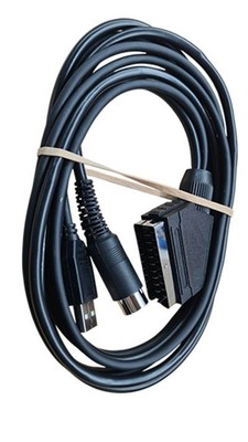 Sintech RGB PRO Scart Kabel für ZX Spectrum +2A/+3 (schwarz) 