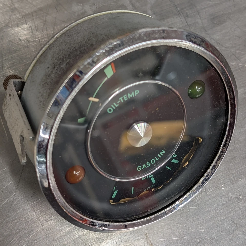 Комбинированный датчик температуры топлива Porsche 356 1957-61 / на запчасти / БЕЗ РЕЗЕРВА - Изображение 3 из 4