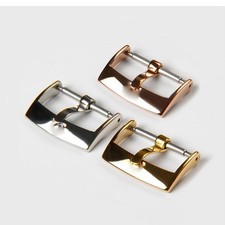High Quality Stainless Steel Watch Clasp Pin Buckle 12 14 16 18 20mm for Omega