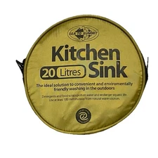 Sea To Summit Folding Kitchen Sink 20L Outdoor Camping Hiking Gear Pre Owned