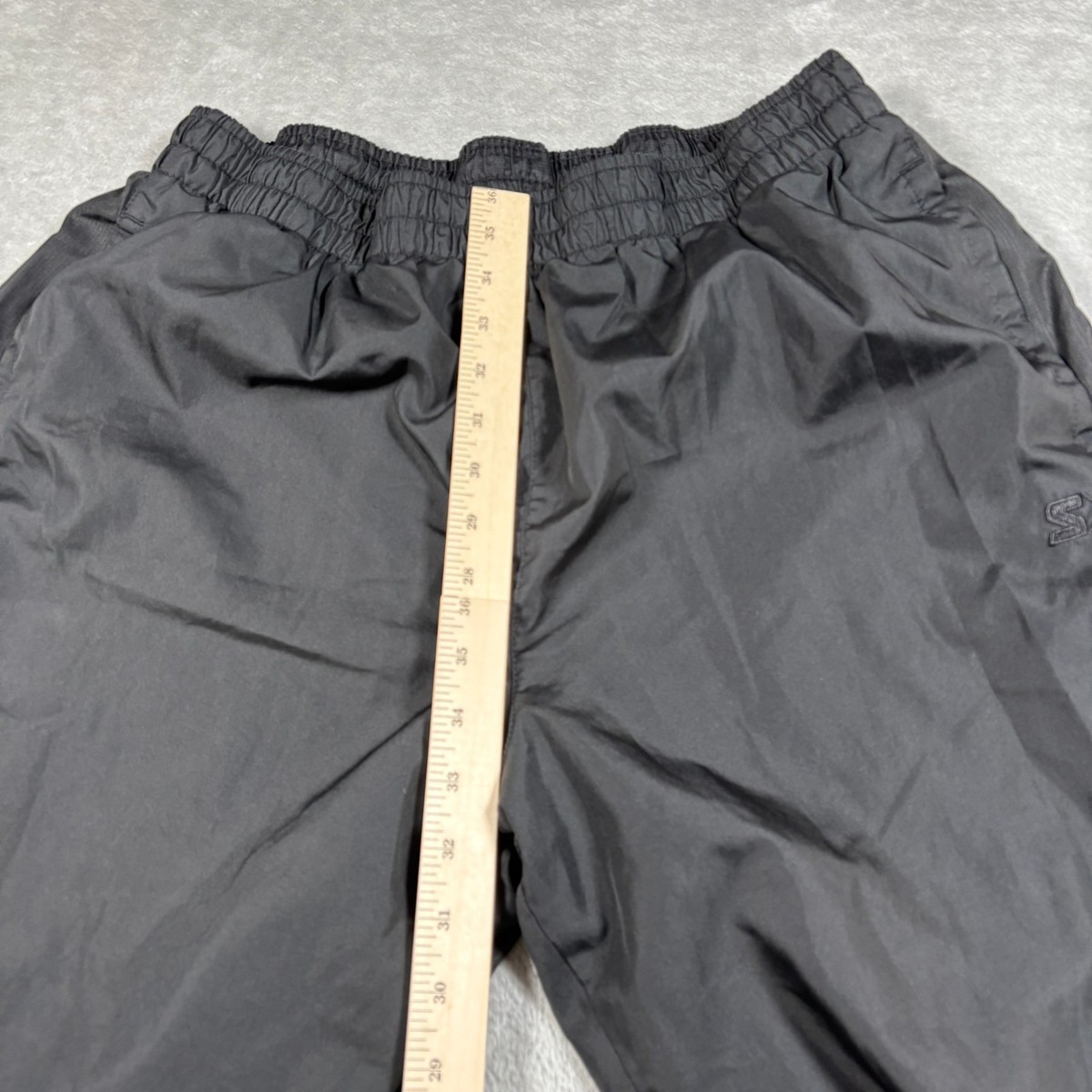 Pantalon Cargo Y2K pour hommes, survêtement rayé, noir, décontracté