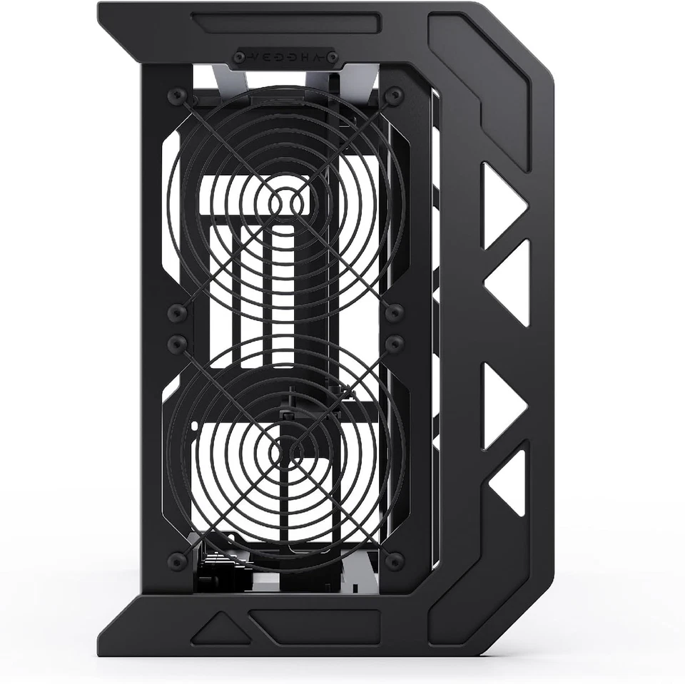 Estuche al aire libre VEDDHA Defender Mini 02 ITX 330 mm soporte GPU para placas base Foto 4 de 4