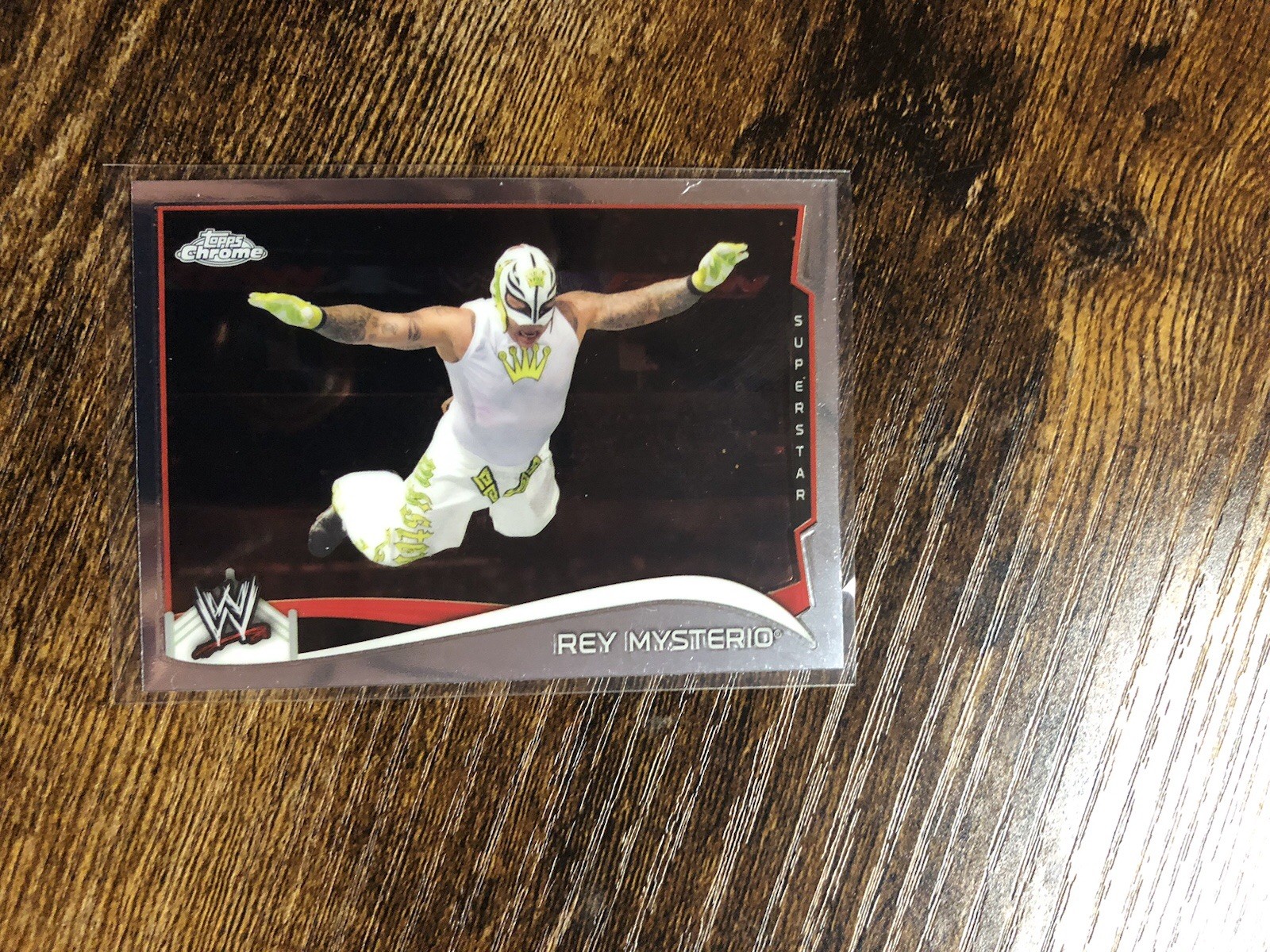 REY MYSTERIO 2014 TOPPS CHROME WWE!!!