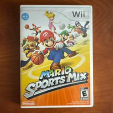 Nintendo Mario Sports Mix (Nintendo Wii) w/ Case Manual, E, NTSC-U/C