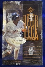 1994 Upper Deck Series 1 Hobby Regional Baseball Box Michael Jordan Griffey Jr