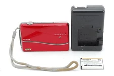 [Exc+5] Fujifilm FinePix Z800EXR RED 12.0MP Compact Digital Camera From JAPAN