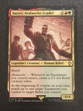 MTG Commander: Final Fantasy Barret, Avalanche Leader 0079 Rare