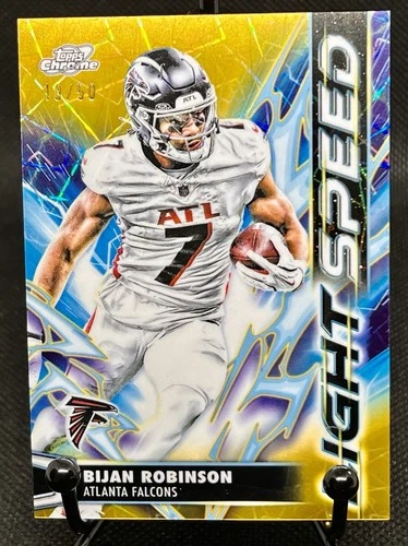 2025 Topps Cosmic Chrome Bijan Robinson Base (RAW)