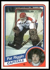 1984-85 Topps #148 Pat Riggin Washington Capitals
