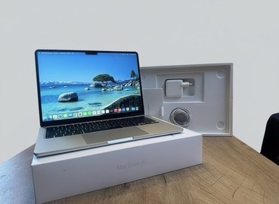 Apple MacBook Air 13'' (512GB SSD, M2, 8GB) Silber Sehr Gut Laptop Notebook