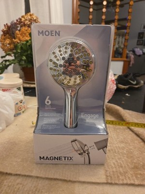 MOEN Engage 6-Setting Chrome Handheld Magnetix Shower Head Spray Wand - 26100EP