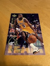1994-95 Upper Deck All Rookie Team Nick Van Exel #7 Los Angeles Lakers